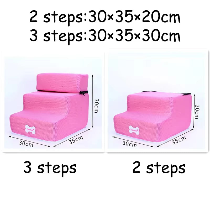  Dog Stairs Pet 2/3 Steps  Removable 