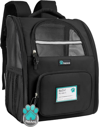 Dog Backpack Carrier Airline Approved Cat Pet Puppy Bag