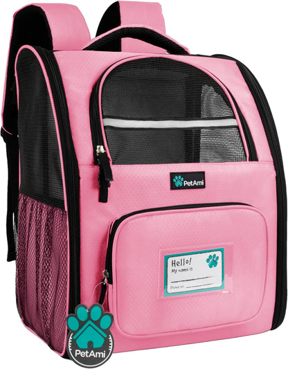 Dog Backpack Carrier Airline Approved Cat Pet Puppy Bag
