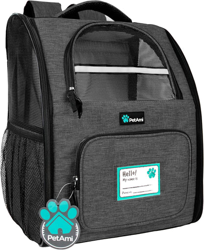 Dog Backpack Carrier Airline Approved Cat Pet Puppy Bag