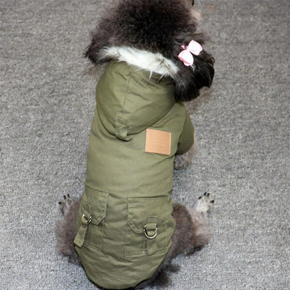 Dog Clothes Winter Puppy Pet Dog Coat Jacket 