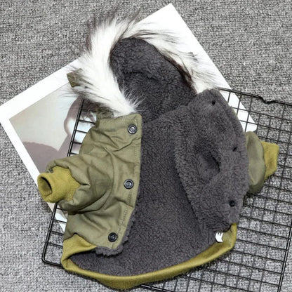 Dog Clothes Winter Puppy Pet Dog Coat Jacket 