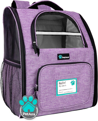 Dog Backpack Carrier Airline Approved Cat Pet Puppy Bag