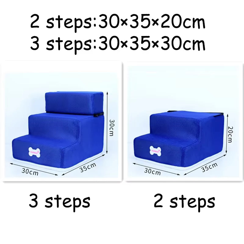  Dog Stairs Pet 2/3 Steps  Removable 