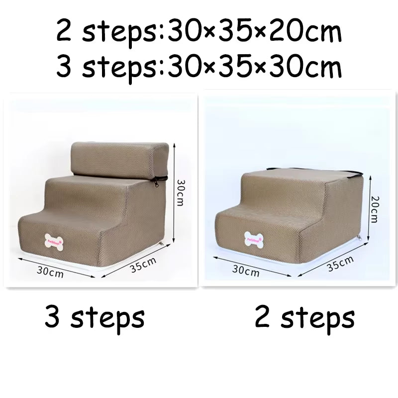  Dog Stairs Pet 2/3 Steps  Removable 