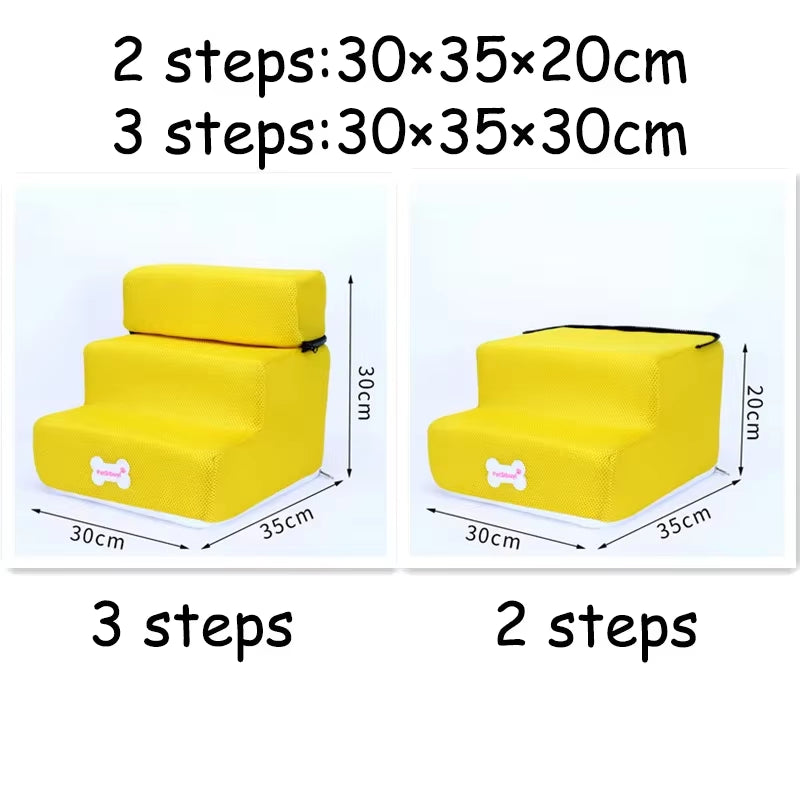  Dog Stairs Pet 2/3 Steps  Removable 