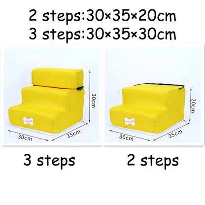  Dog Stairs Pet 2/3 Steps  Removable 