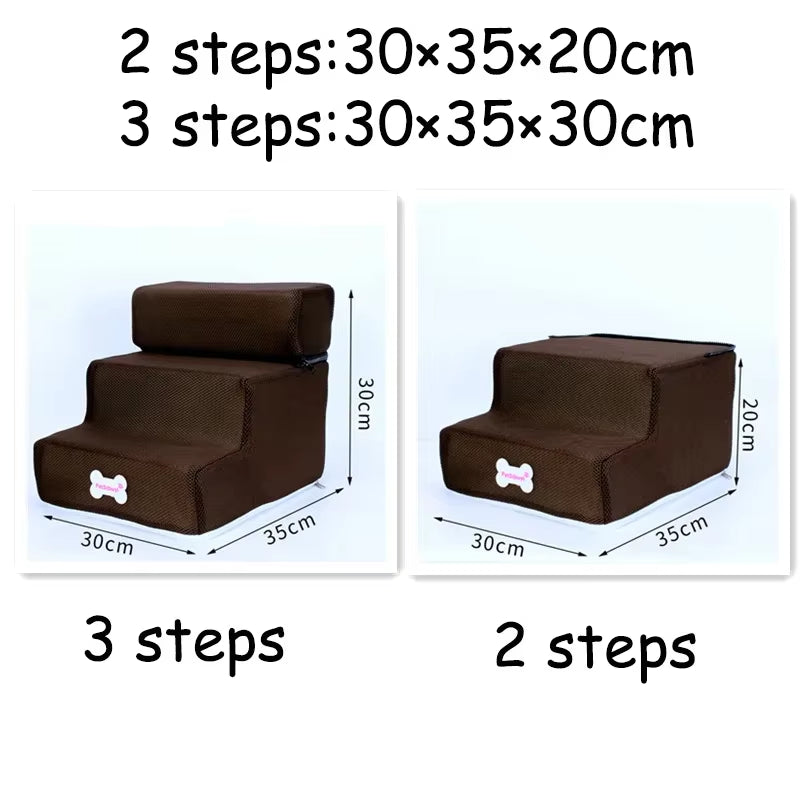  Dog Stairs Pet 2/3 Steps  Removable 